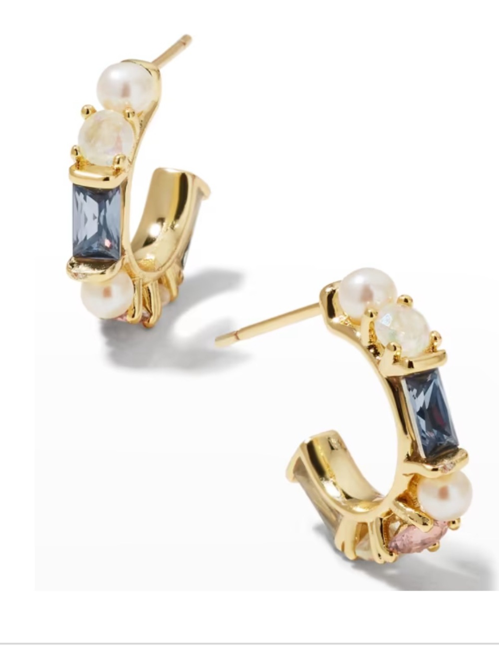 Kendra Scott Madelyn Huggie Earrings New